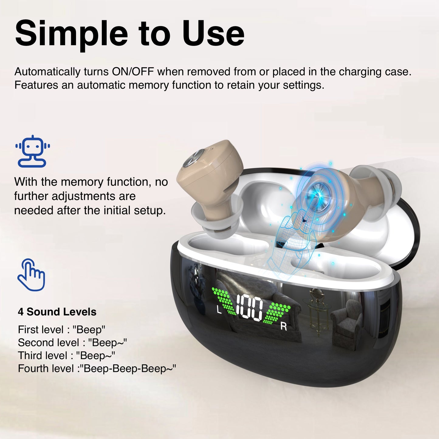 Digital Mini Hearing Amplifiers – Discreet & Comfortable - jdhealthtech #hearing amplifiers for seniors