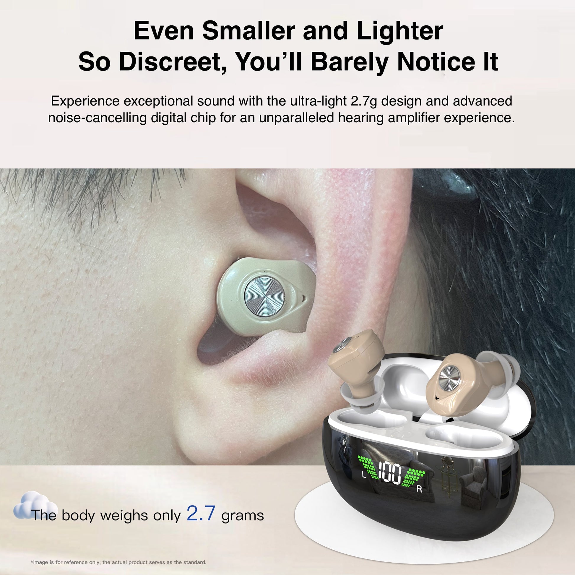 Digital Mini Hearing Amplifiers – Discreet & Comfortable - jdhealthtech  #hearing amplifiers for seniors