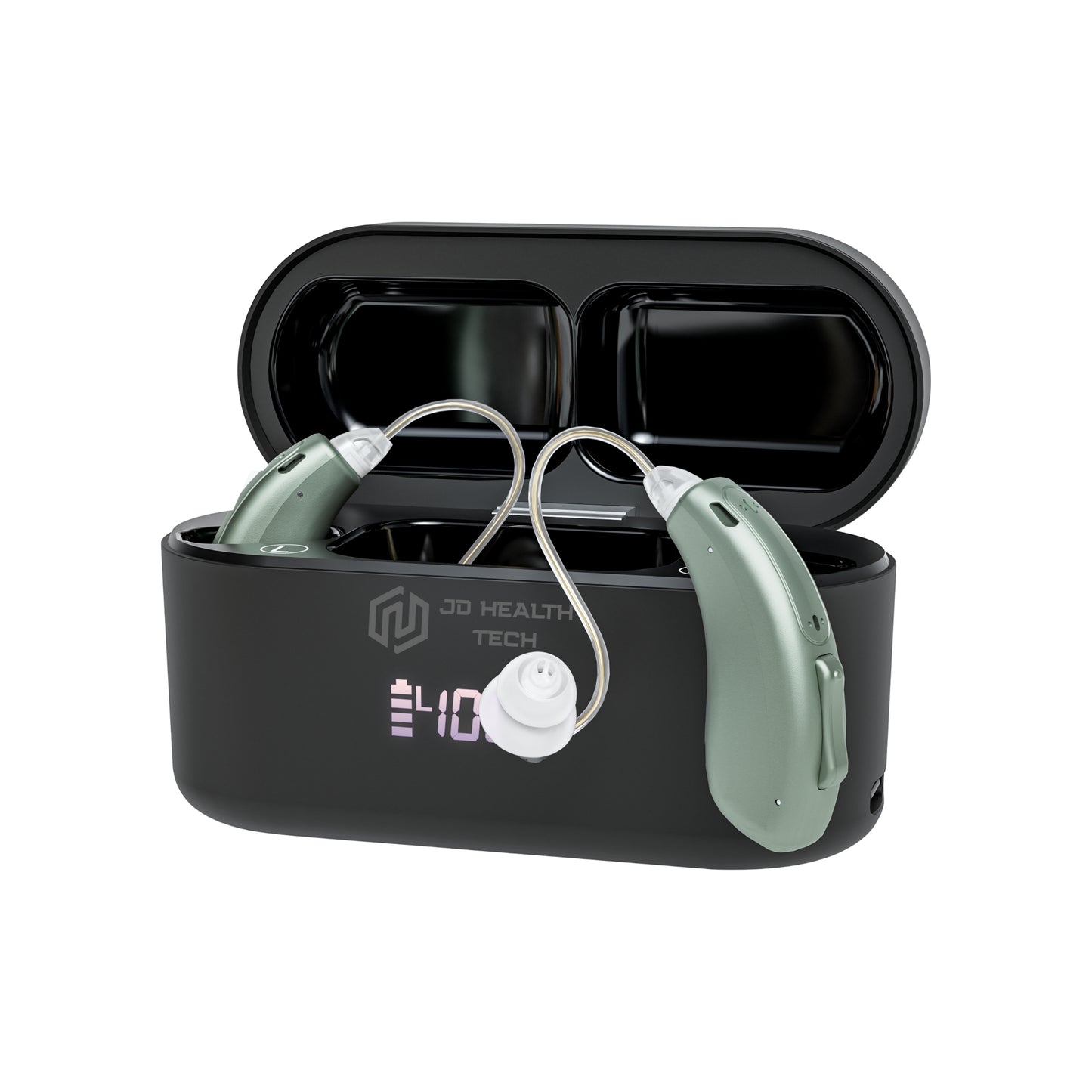 Clarity Pro RIC Hearing Amplifiers – Discreet, Rechargeable & Noise Reduction for Adults