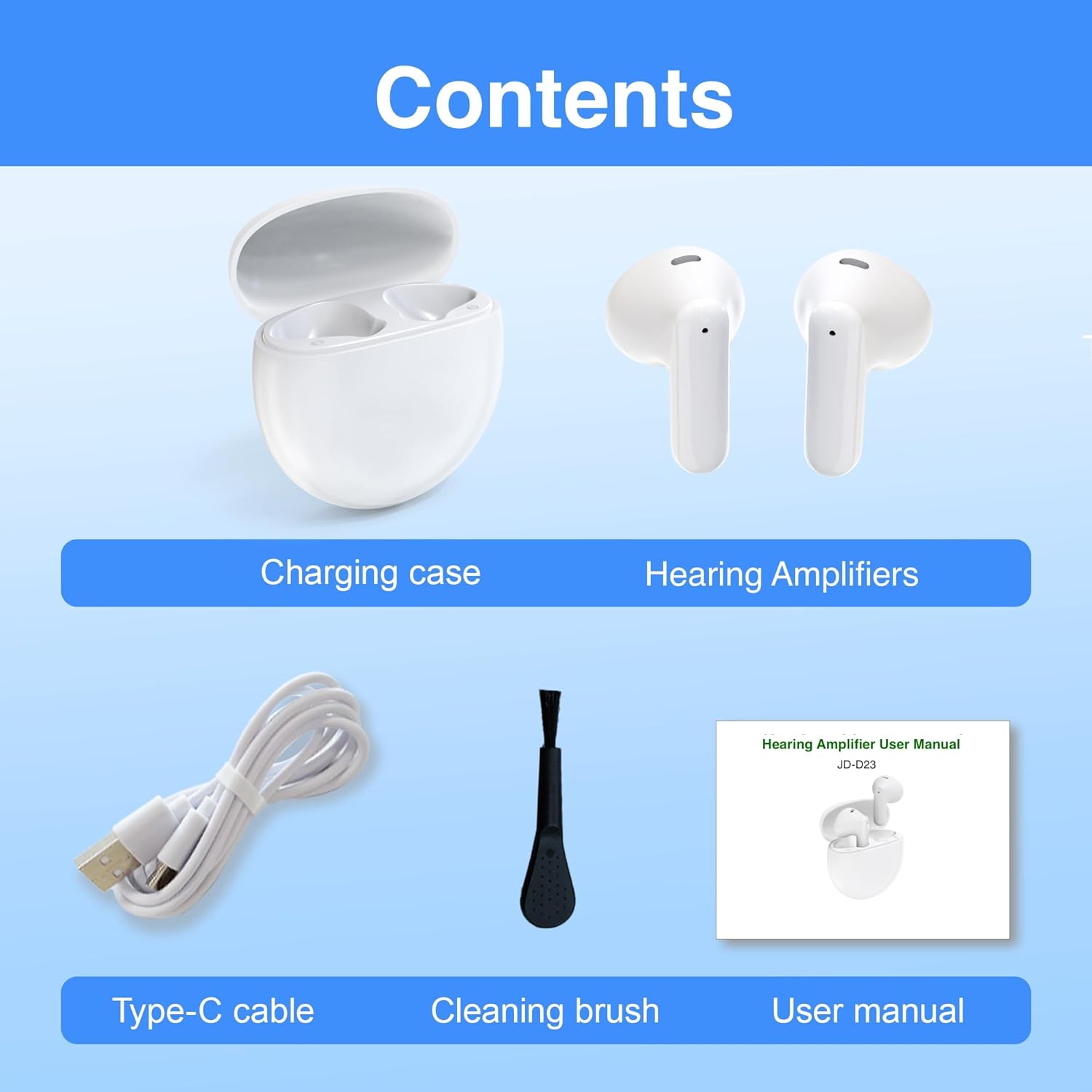 JD Health Tech™ Precision Rechargeable Hearing Amplifiers - jdhealthtech  #hearing amplifiers for seniors