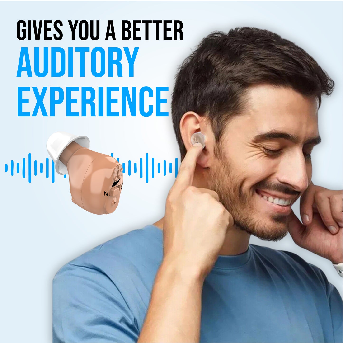 JD Health Tech™ Rechargeable Digital Hearing Amplifiers
