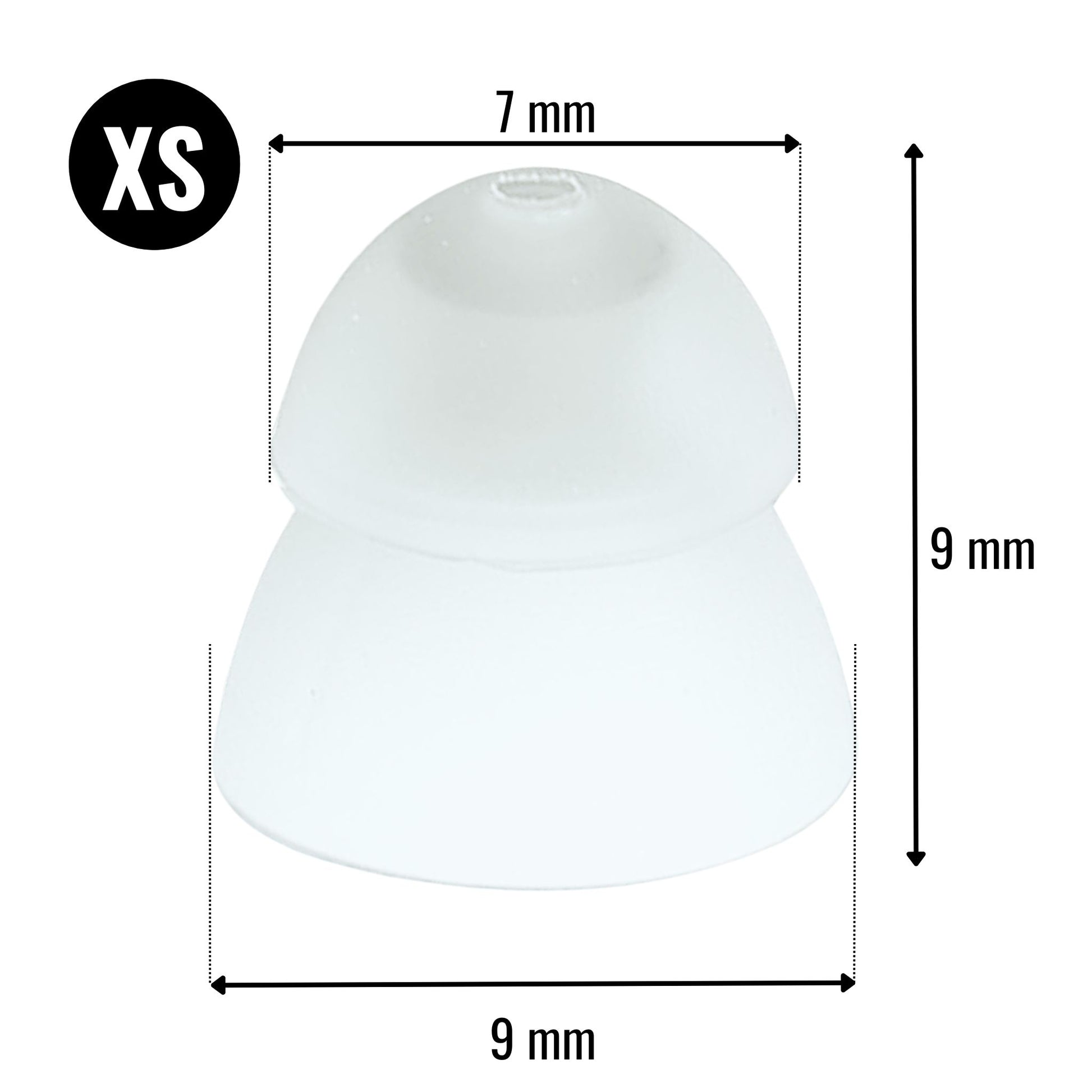 Replacement CIC Hearing Amplifier Domes Pack of 10 - jdhealthtech  #hearing amplifiers for seniors