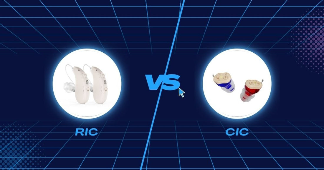 RIC vs CIC Hearing Aids: Which Style Should You Choose? - jdhealthtech