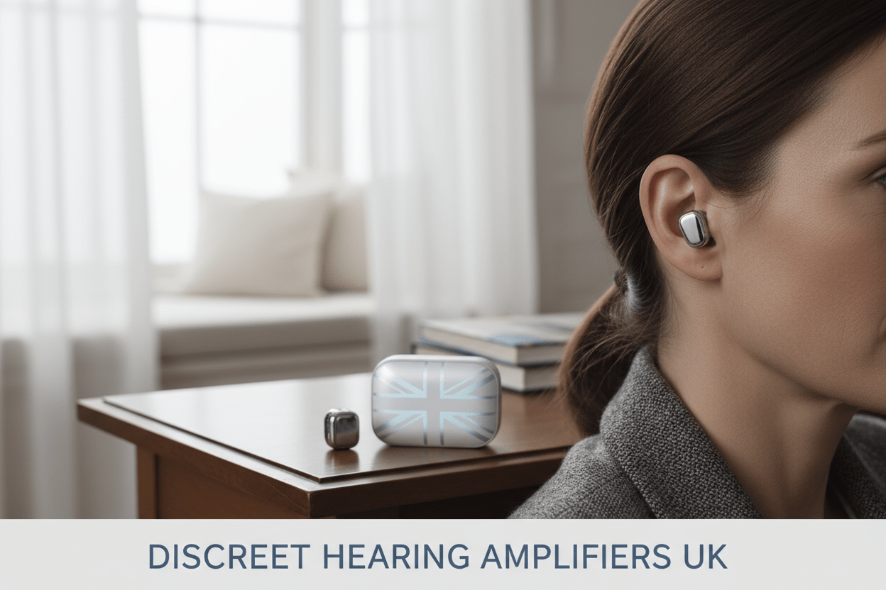 Where can I buy discreet hearing amplifiers online in the UK?