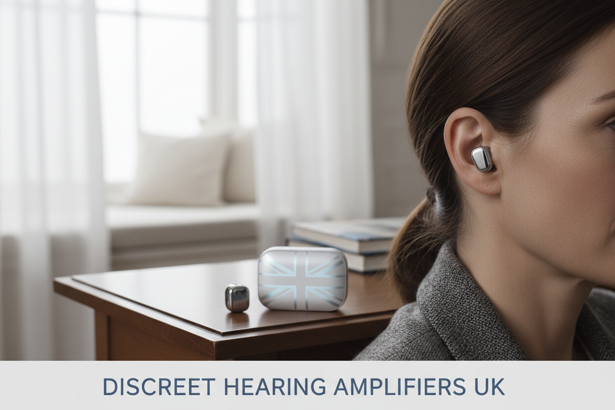 Where can I buy discreet hearing amplifiers online in the UK?