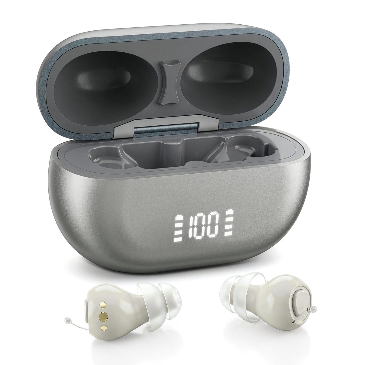 Harmony Elite Micro-CIC Rechargeable Hearing Amplifiers (Pair) - jdhealthtech