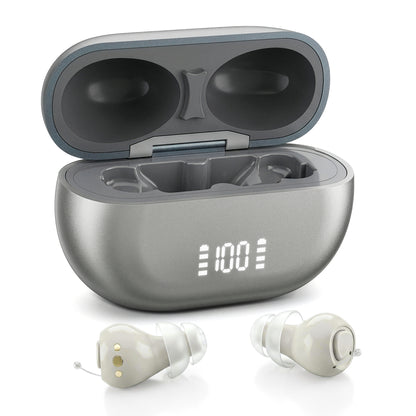Harmony Elite Micro-CIC Rechargeable Hearing Amplifiers (Pair) - jdhealthtech