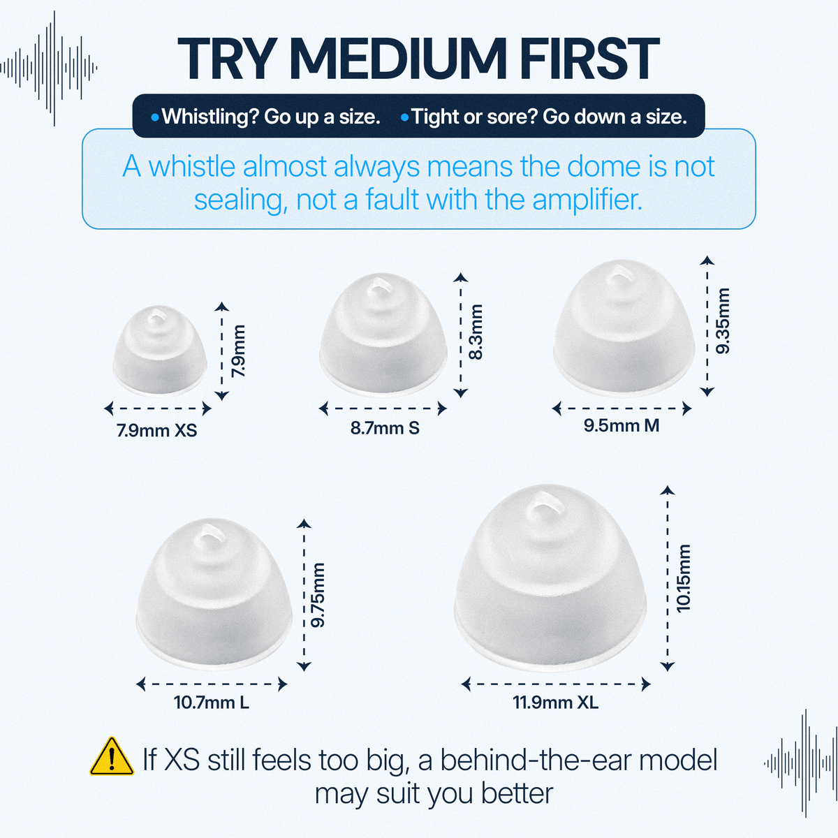 Clarity Pro Micro CIC Rechargeable Hearing Amplifiers with Guided App Setup (Pair) - jdhealthtech