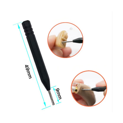 Smart - Clean Kit | 8 - Piece Hearing Aid & Amplifier Cleaning Set - jdhealthtech