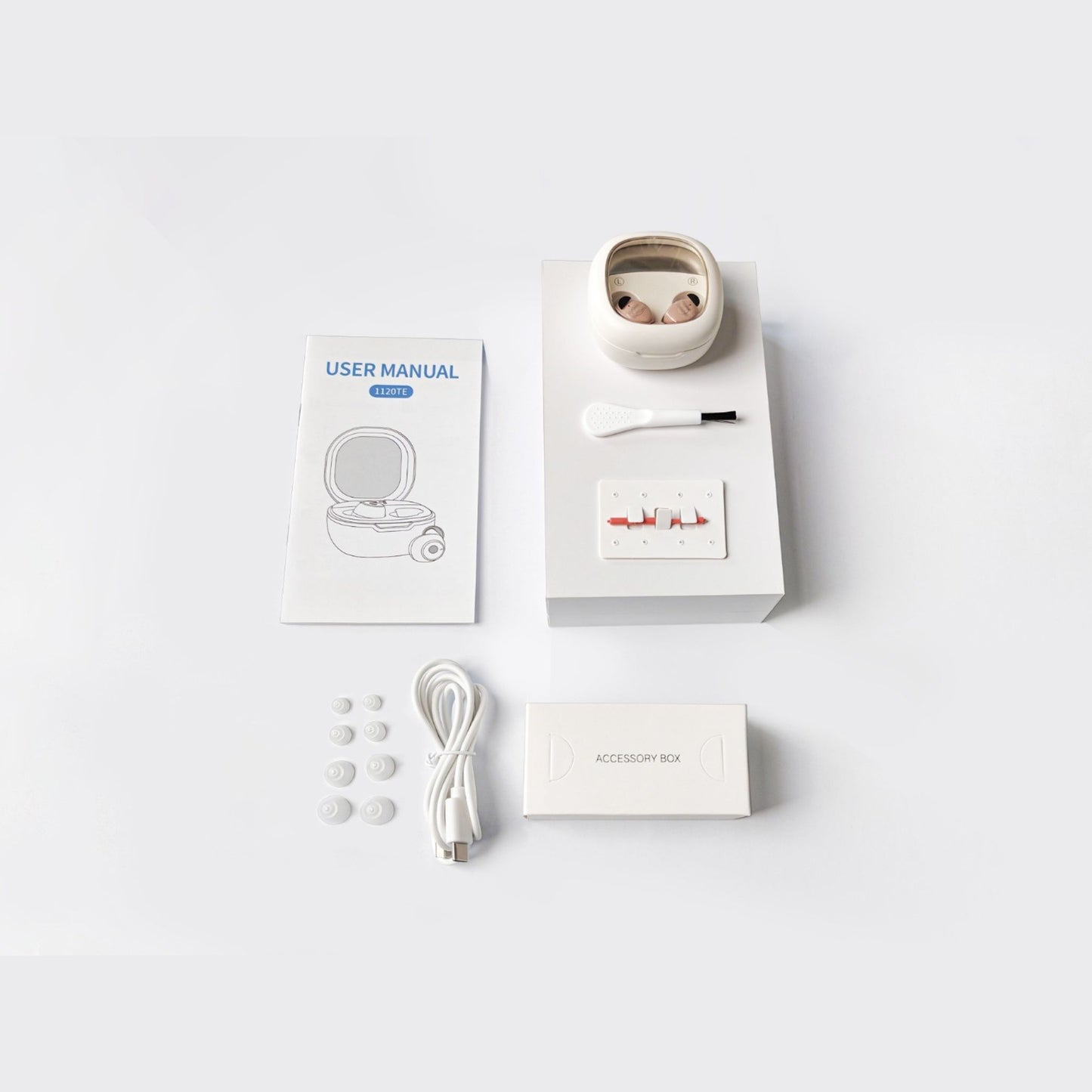 Clarity Pro CIC Hearing Amplifiers – Discreet, Rechargeable with Noise Reduction - (Pair) - jdhealthtech