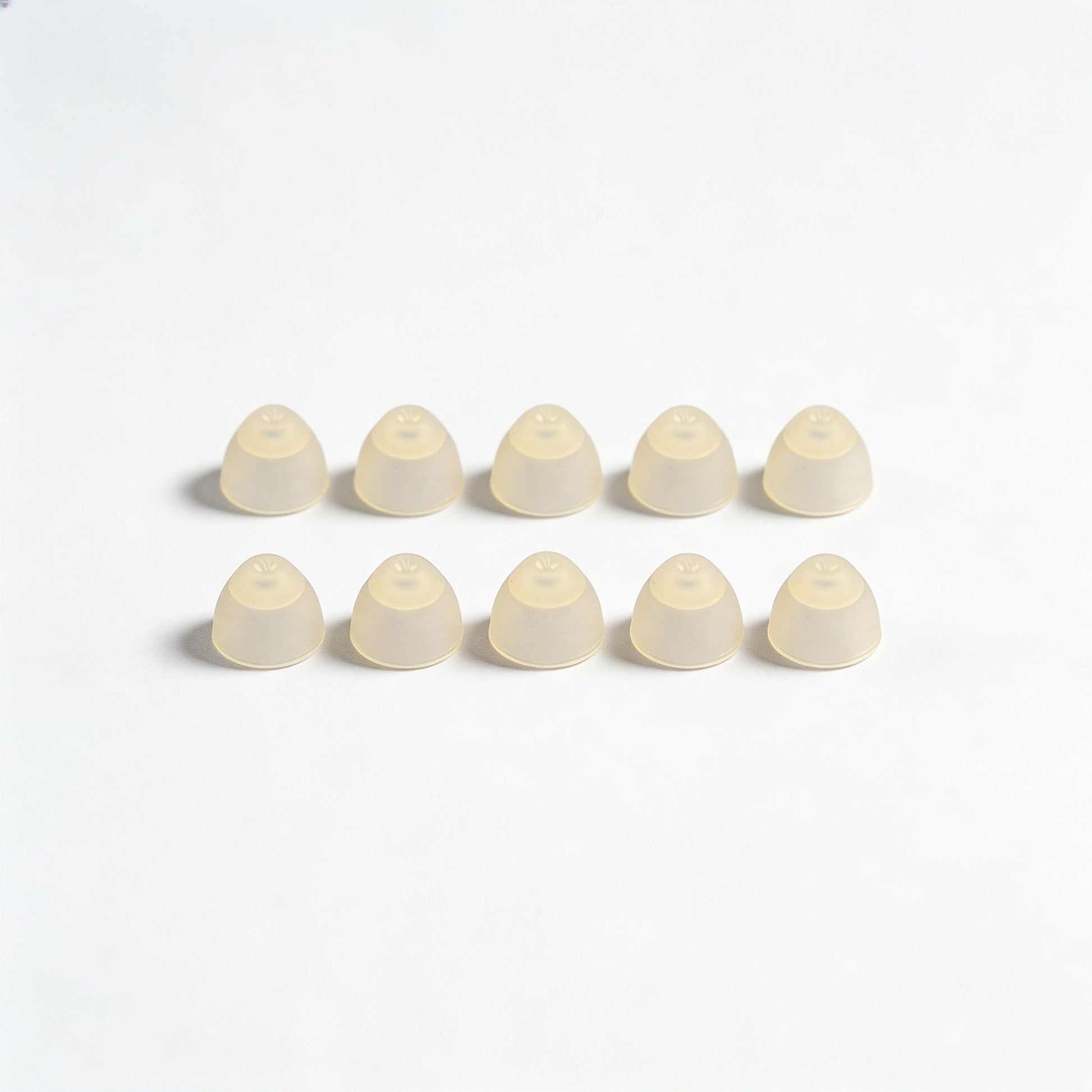 Replacement Single Dome Ear Tips for JD Health Tech CIC Hearing Amplifiers (Pack of 10) - jdhealthtech