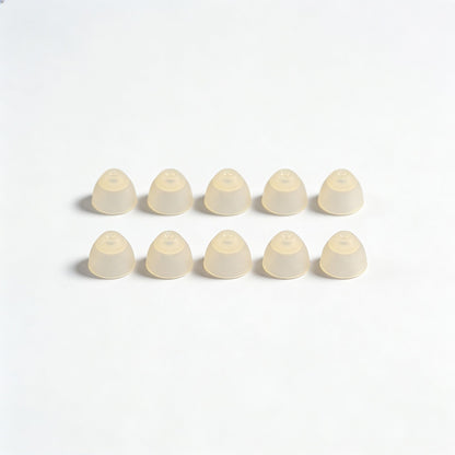 Replacement Single Dome Ear Tips for JD Health Tech CIC Hearing Amplifiers (Pack of 10) - jdhealthtech