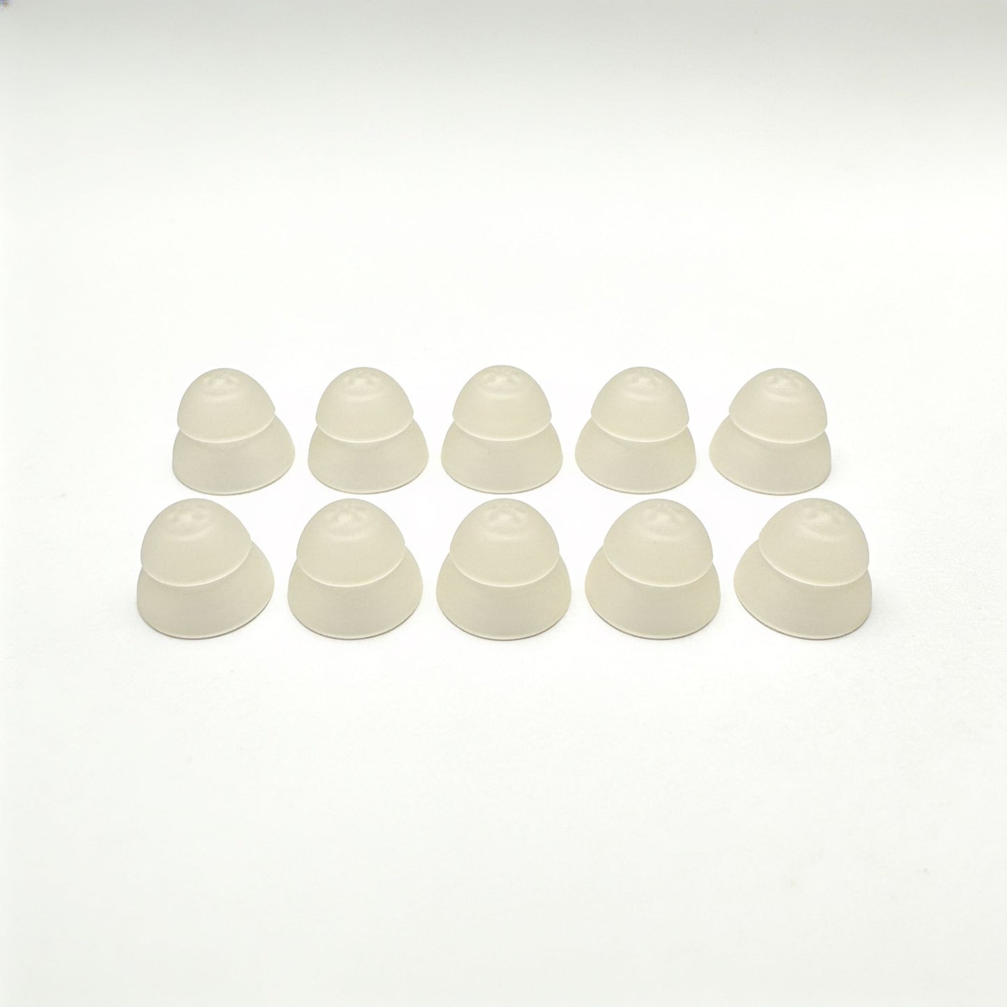 Replacement Double Dome Ear Tips for JD Health Tech RIC Hearing Amplifiers (Pack of 10) - jdhealthtech