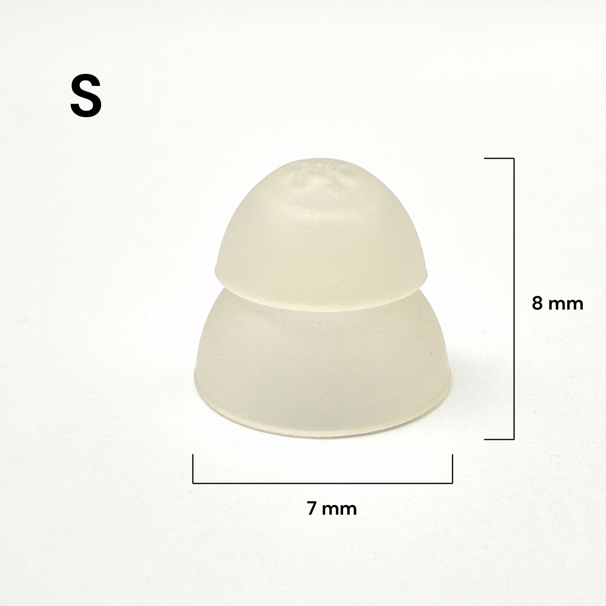 Replacement Double Dome Ear Tips for JD Health Tech RIC Hearing Amplifiers (Pack of 10) - jdhealthtech
