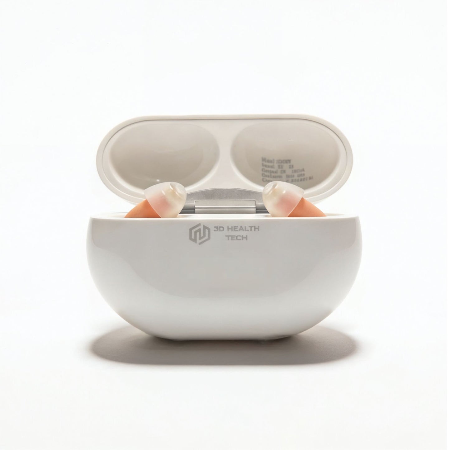 Clarity Pro Micro CIC rechargeable hearing amplifiers with charging case — JD Health Tech