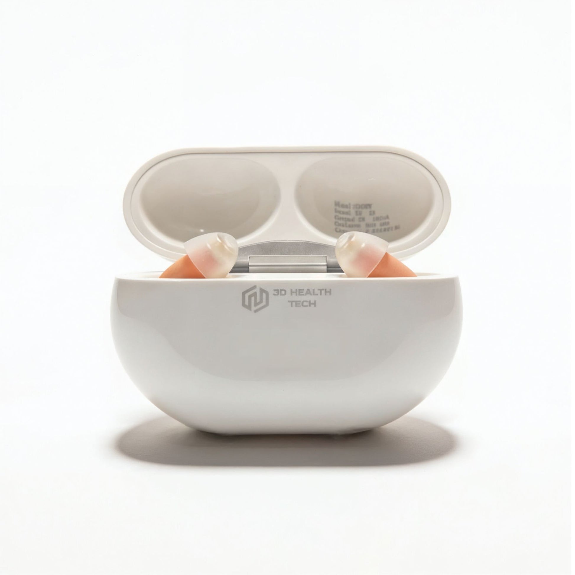 Clarity Pro Micro CIC rechargeable hearing amplifiers with charging case — JD Health Tech