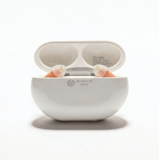 Micro Clarity Pro CIC Rechargeable Hearing Amplifiers with App Calibration (Pair) - jdhealthtech