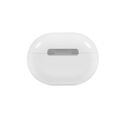 Clarity Pro Micro CIC hearing amplifiers — rear view of USB-C charging case