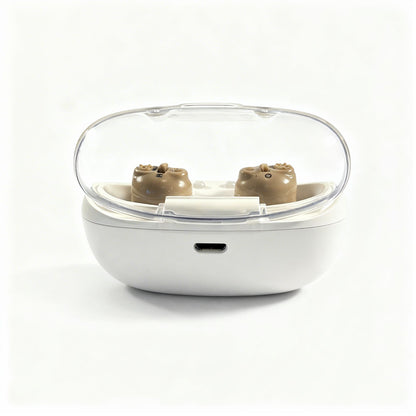 JD Health Tech™ Rechargeable Digital Hearing Amplifiers - (Pair) - jdhealthtech